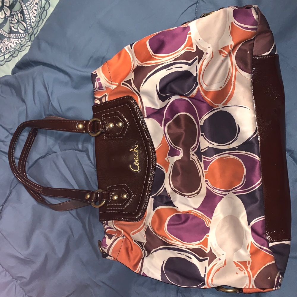 Funky rare Coach bag